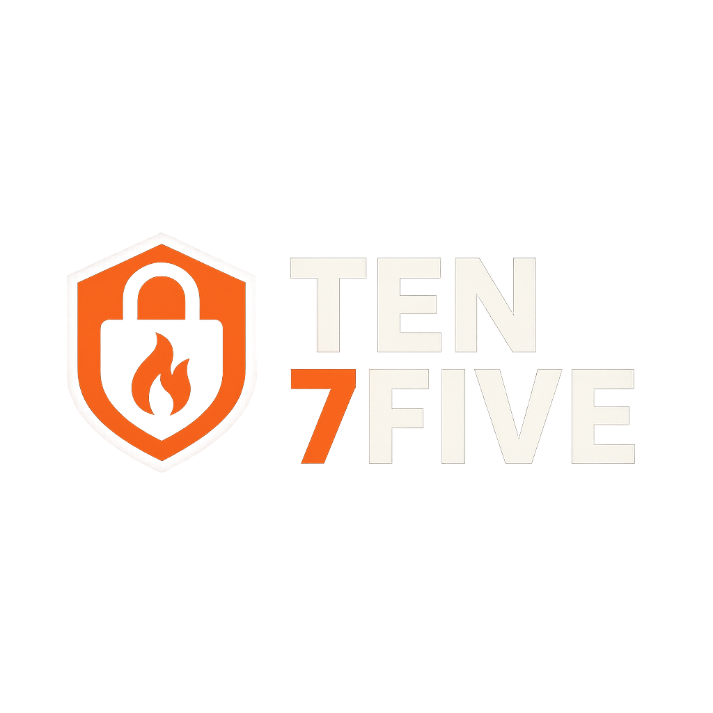 Ten7Five logo